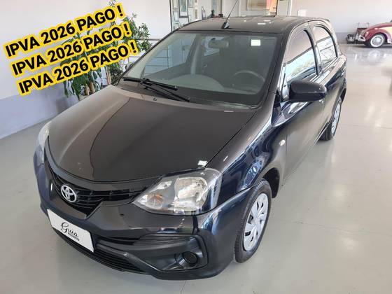 TOYOTA ETIOS 1.3 X 16V FLEX 4P MANUAL TOYOTA ETIOS 1.3 X 16V FLEX 4P MANUAL